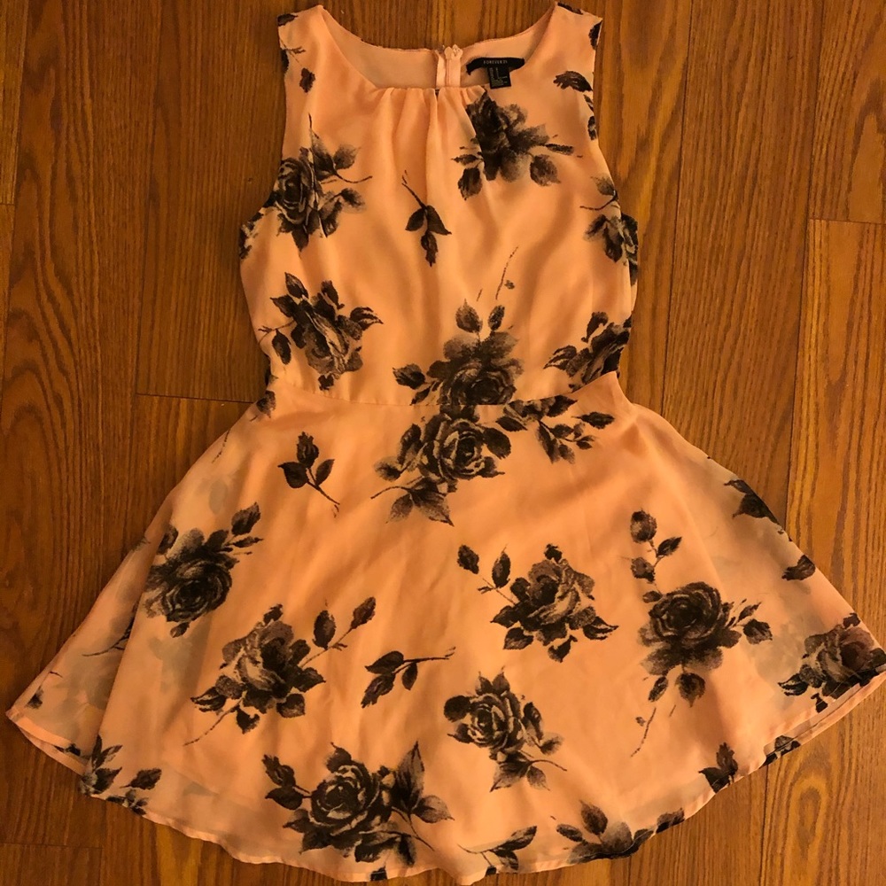 Forever 21 floral print dress